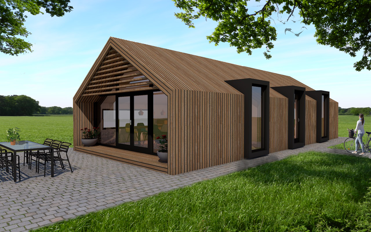 Ontwerp mobiele mantelzorgwoningen en prefab woning - Bouwkundig